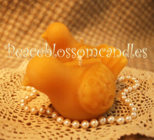 Beeswax Dove Candles