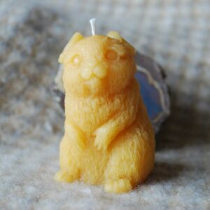 Beeswax Mouse Candle
